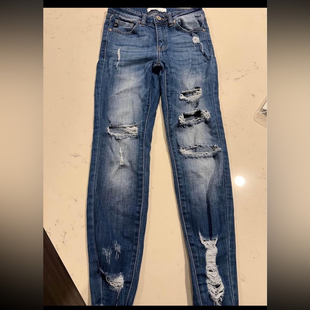 Kancan ripped skinny jeans